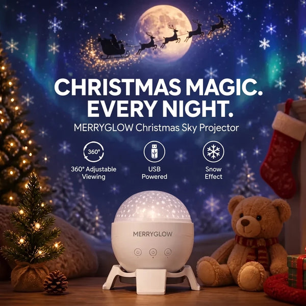 MerryGlow™️ Christmas Sky Projector
